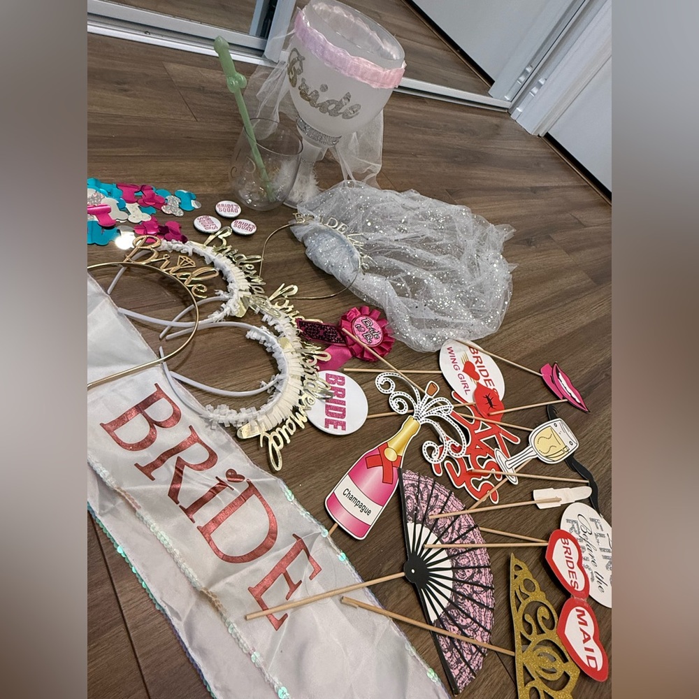 Bachelorette Party Supplies Lot